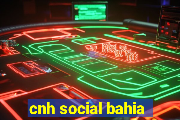 cnh social bahia